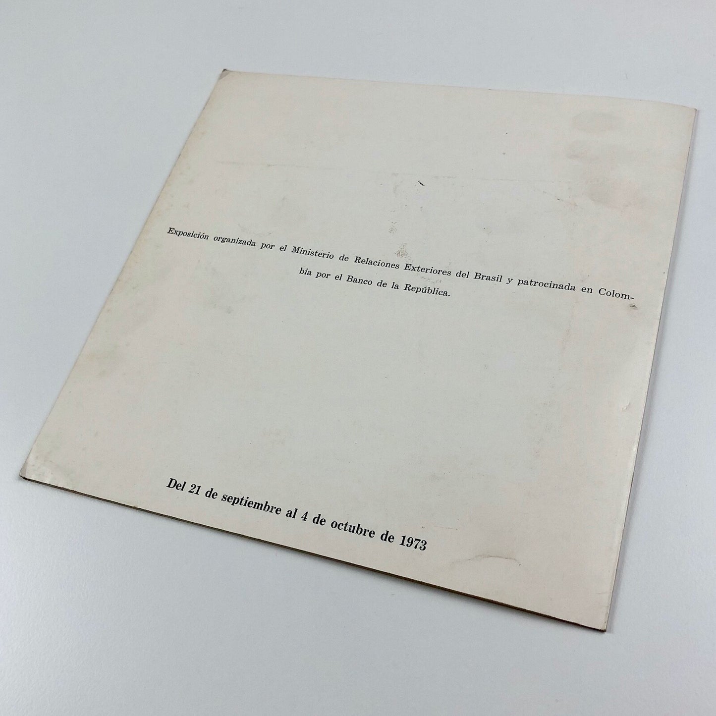 Zoravia Bettiol Vasco Prado | Ministerio de Relationes Exteriores del Brasil | 1973 catalogue