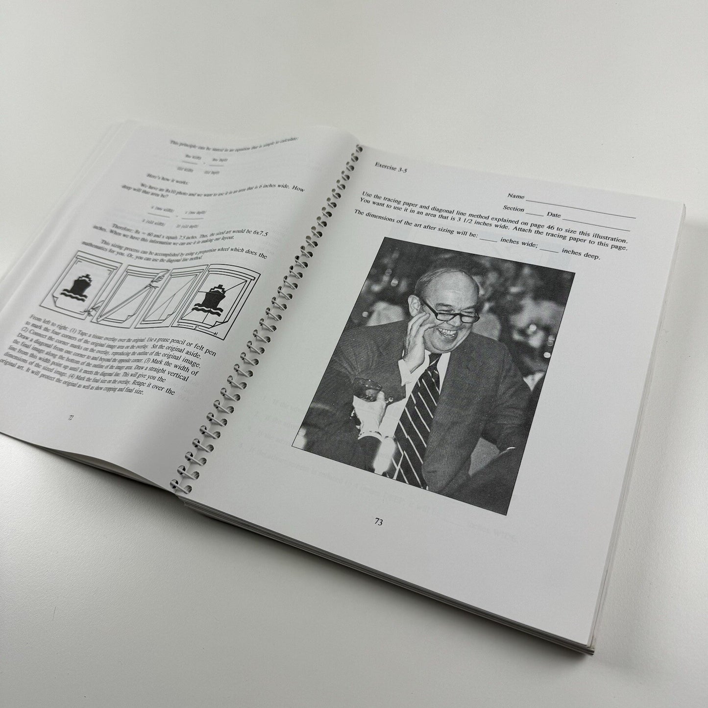 Graphic Design in Action – A Workbook | Theodore E. Conover | West Publishing, 1991