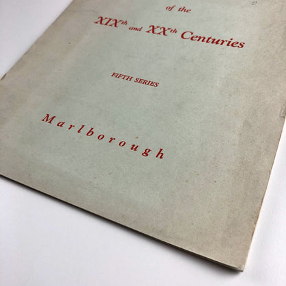 French Masters XIXth and XXth Centuries, 5th Series | Marlborough catalogue 1951
