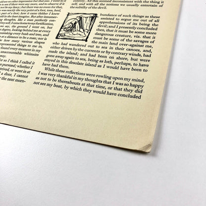 The Basilisk Press | Robinson Crusoe – prospectus leaflet 1979 and ephemera