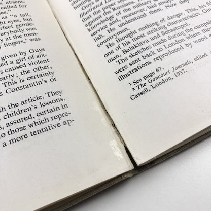 Constantin Guys Ariel Books intro Clifford Hall 1945 | Hardy Amies bookplate