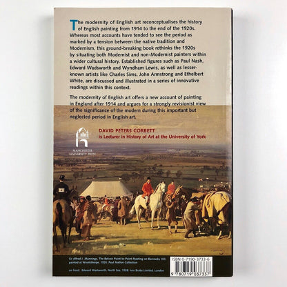 The Modernity of English Art – David Peters Corbett | Manchester University 1997