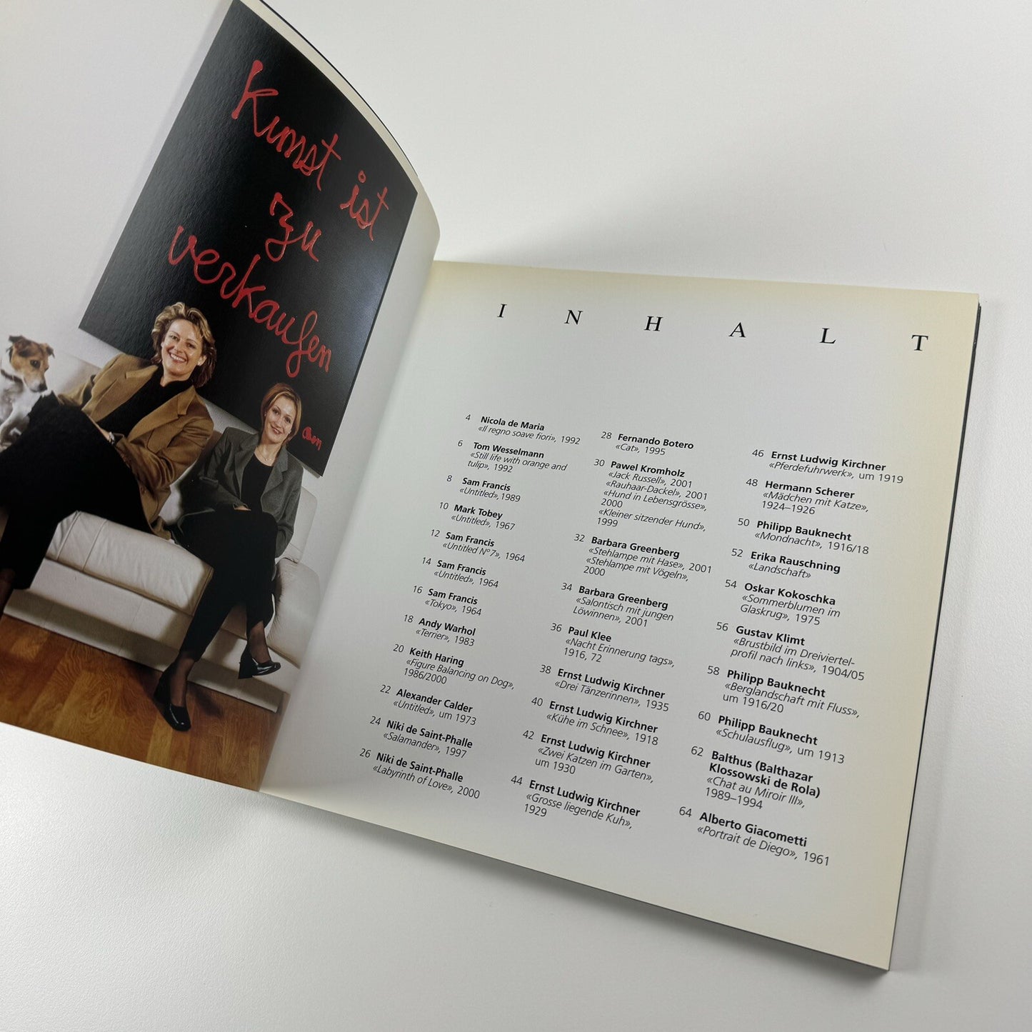 Galerie Lovers of Fine Art | Gstaad Katalog 5, 2001