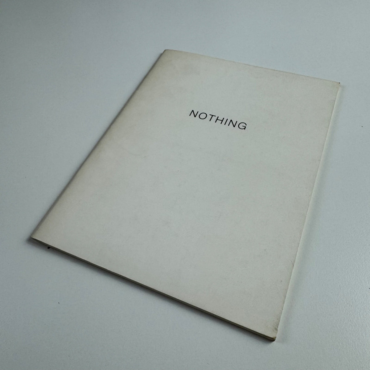 Nothing. A paradigm for 1984. An exhibition by Graham Stevens | Seven Dials Gallery 1984