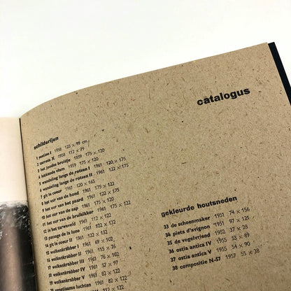 Adja Junkers | Stedelijk Museum exhibition catalogue, 1962