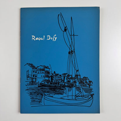 Raoul Dufy. An exhibition of paintings and drawings Arts Council Tate 1954