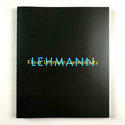 Klaus Lehmann: serendipity | Galerie Metzger, 2017