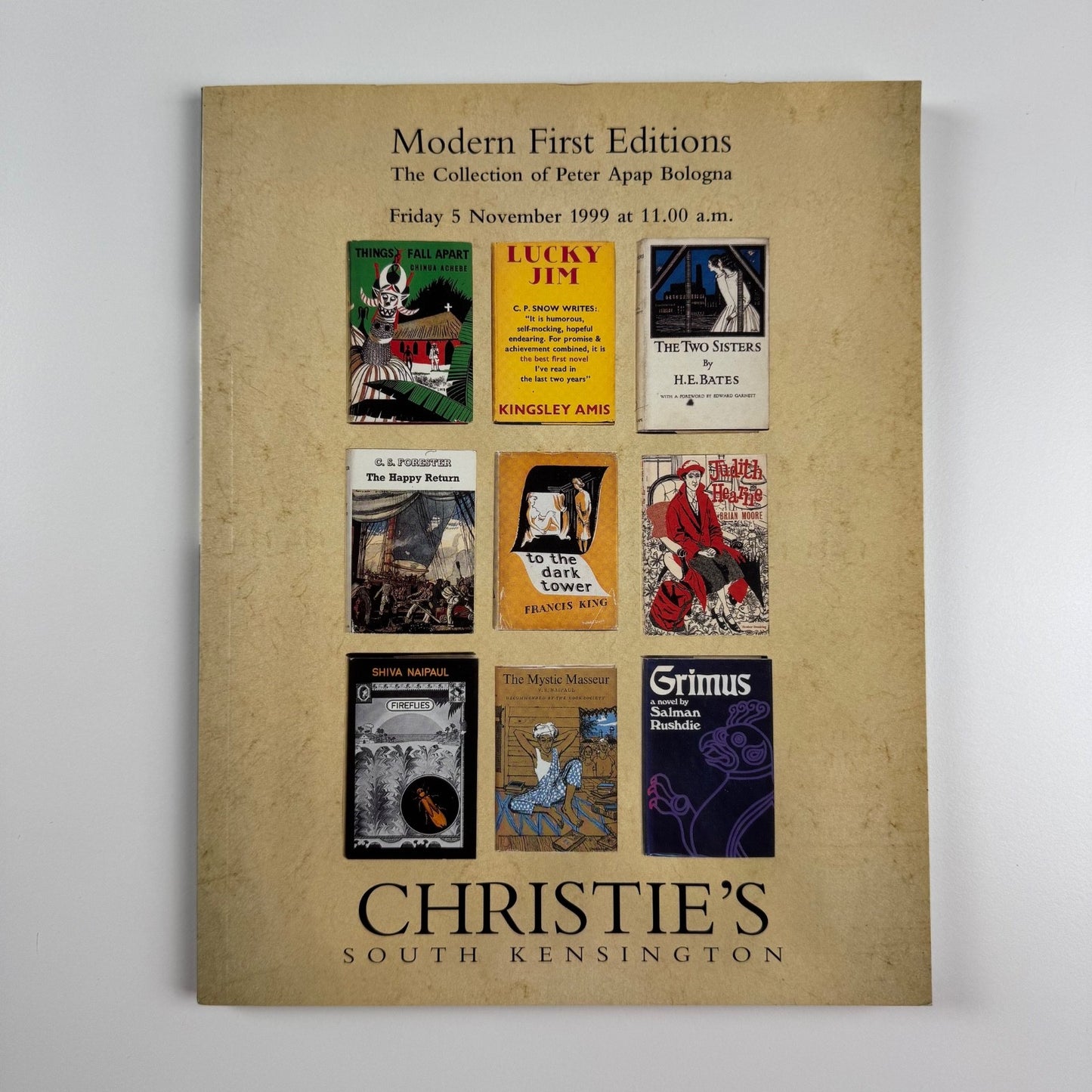 Modern First Editions. The Collection of Peter App Bologna Christie's 5 Nov 1999