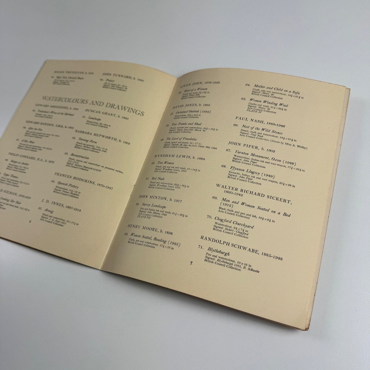 Contemporary British Art British Council New Burlington Galleries 1949