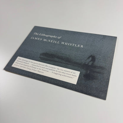 Leaflet/order form for James McNeill Whistler | Hudson Hills Press, 1998