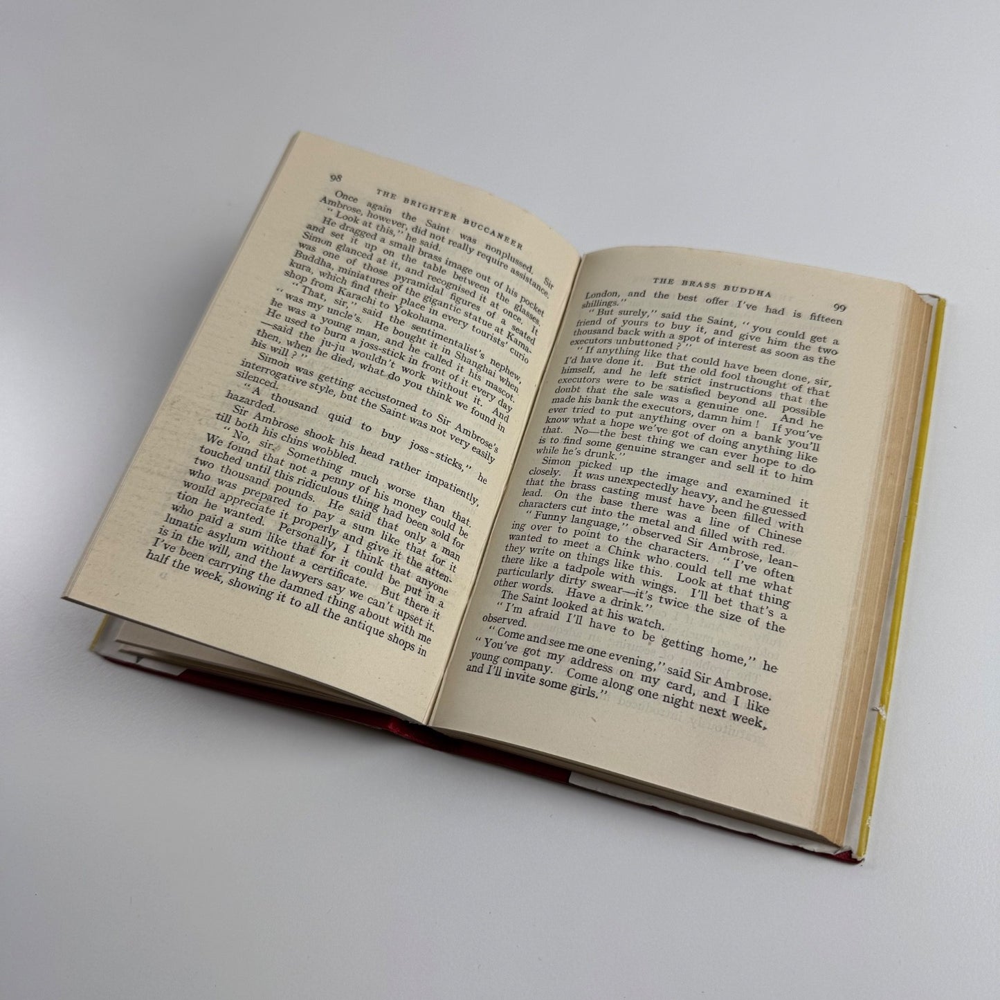 The Brighter Buccaneer by Leslie Charteris | Hodder & Stoughton, 1949 edition, 19th impression