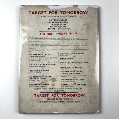 A Plan for Town and Country by Phoebe Pool & Flora Stephenson | Abram Games, 1944