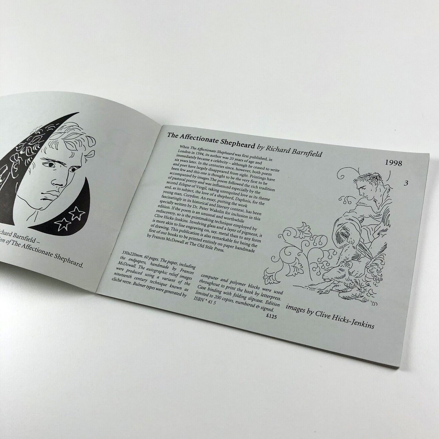 Two pieces of ephemera | The Old Stile Press. Supplement 2 1992-3, 1998 Books