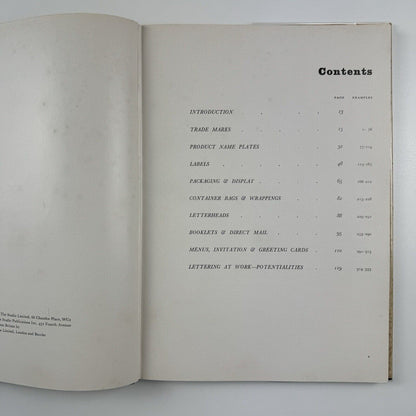 Lettering at Work by Frederick A. Horn | Studio Publication, 1955