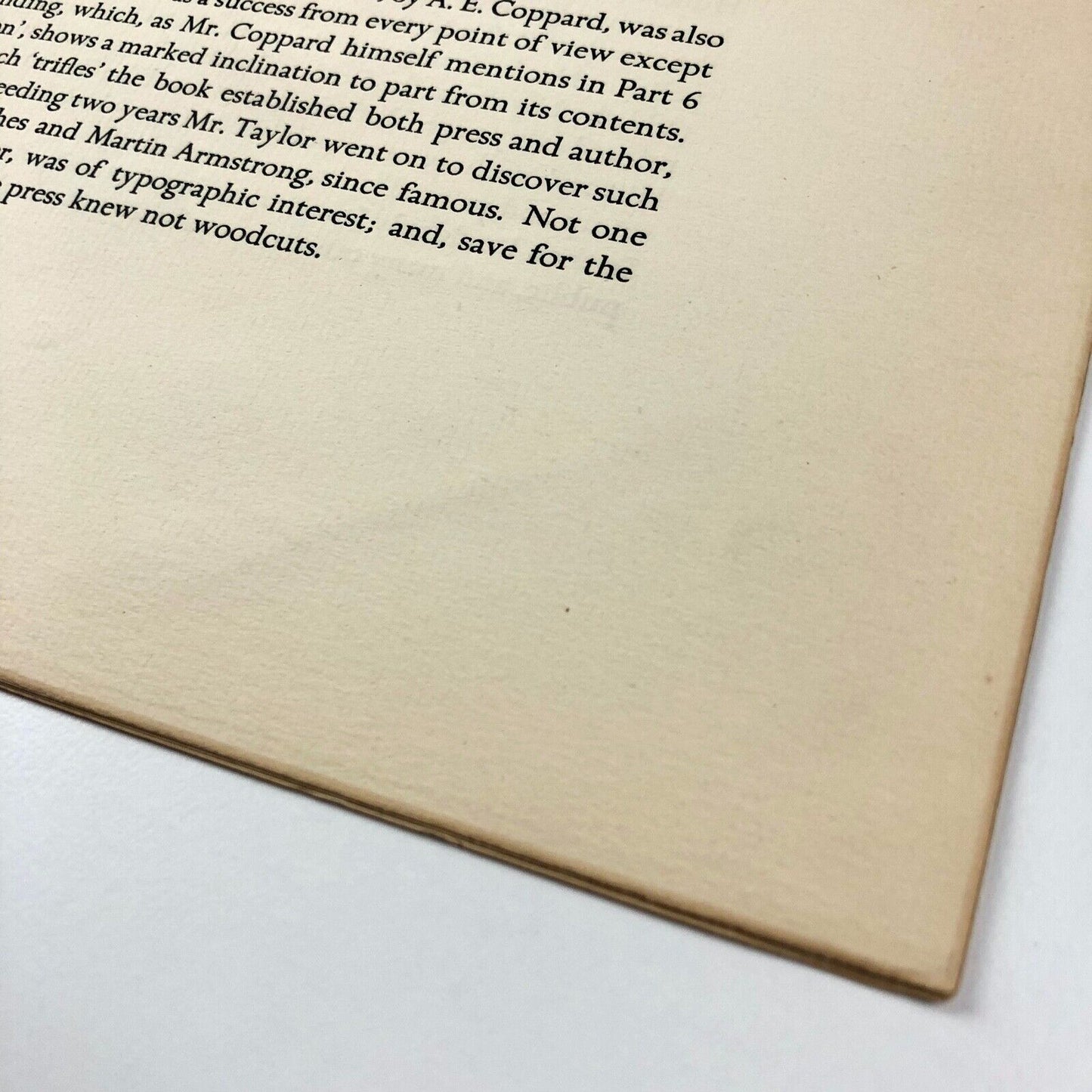 The Golden Cockerel Press – leaflet article printed for The Colophon, July 1931 | Engravings by Robert Gibbings