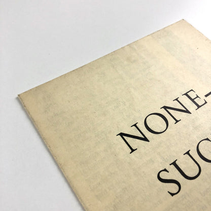 Nonesuch News 1957 | The Nonesuch Press – fold out leaflet