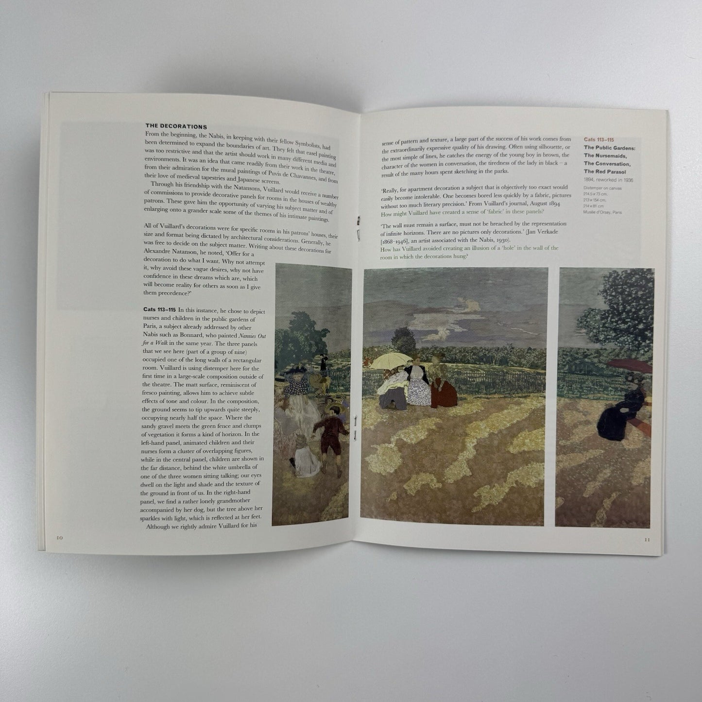 Gallery guide for Vuillard – From Post-Impressionist to Modern Master | Royal Academy, 2004