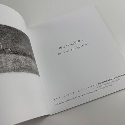 Peter Freeth RA 40 yrs of Aquatints | Art Space Gallery Michael Richardson 2020