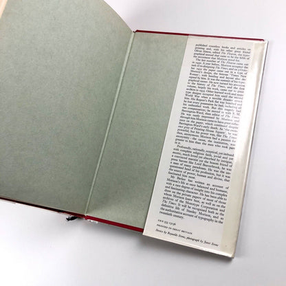 Stanley Morison by Nicolas Barker | Macmillan, 1972