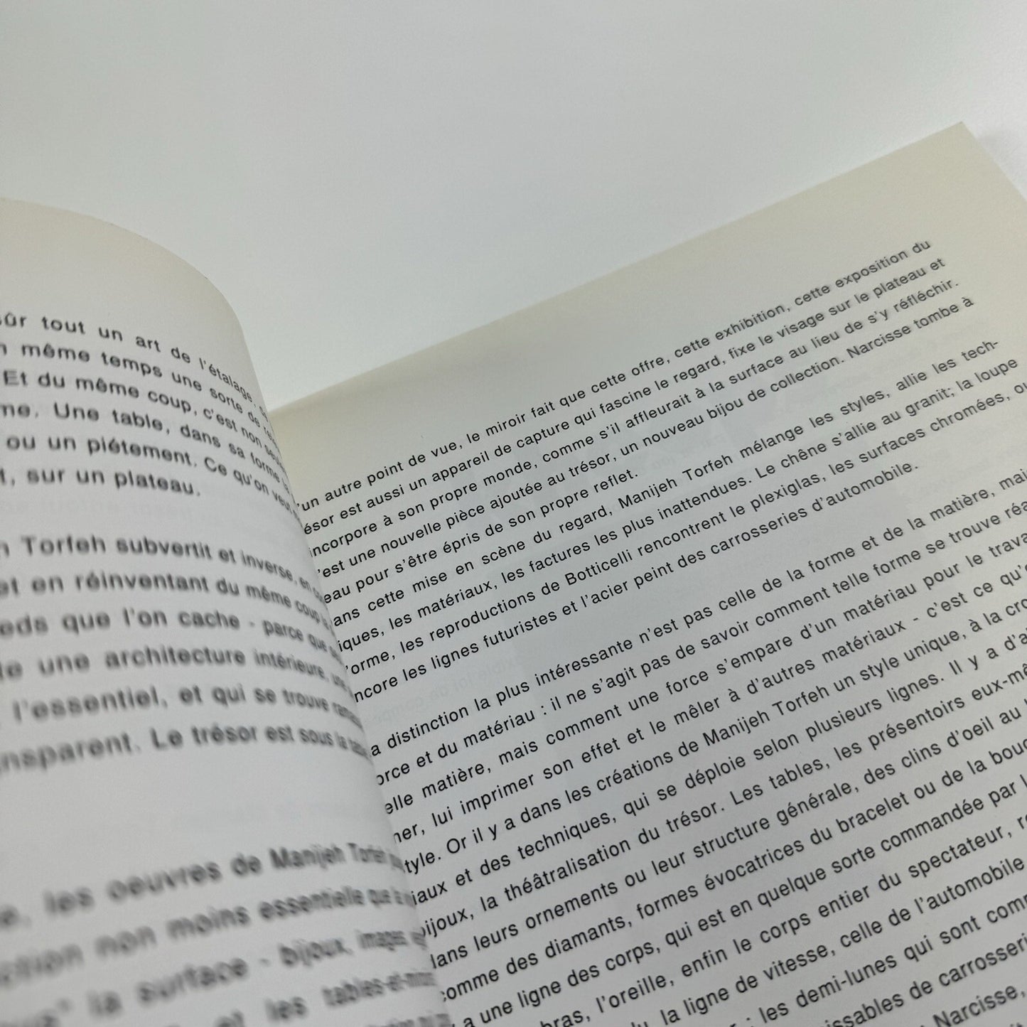 The Treasures of Manijeh Torfeh | Text by Elias Van Durïng | Paris, 1997