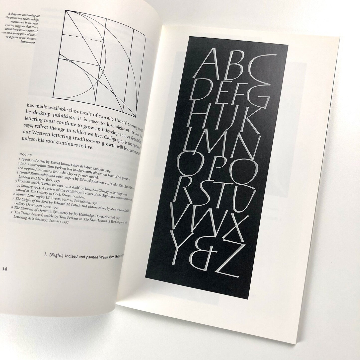 Tom Perkins Lettercarver – And The Word Was Made Stone | Introduction by Gerald Fleuss, 1998