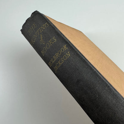 The Printing of Books by Holbrook Jackson | Cassell, 2nd edition 1947