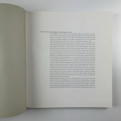 Hiroshi Sugimoto Architecture of Time | Kunsthaus Bregenz 2001/2 | curated by Eckhard Schneider