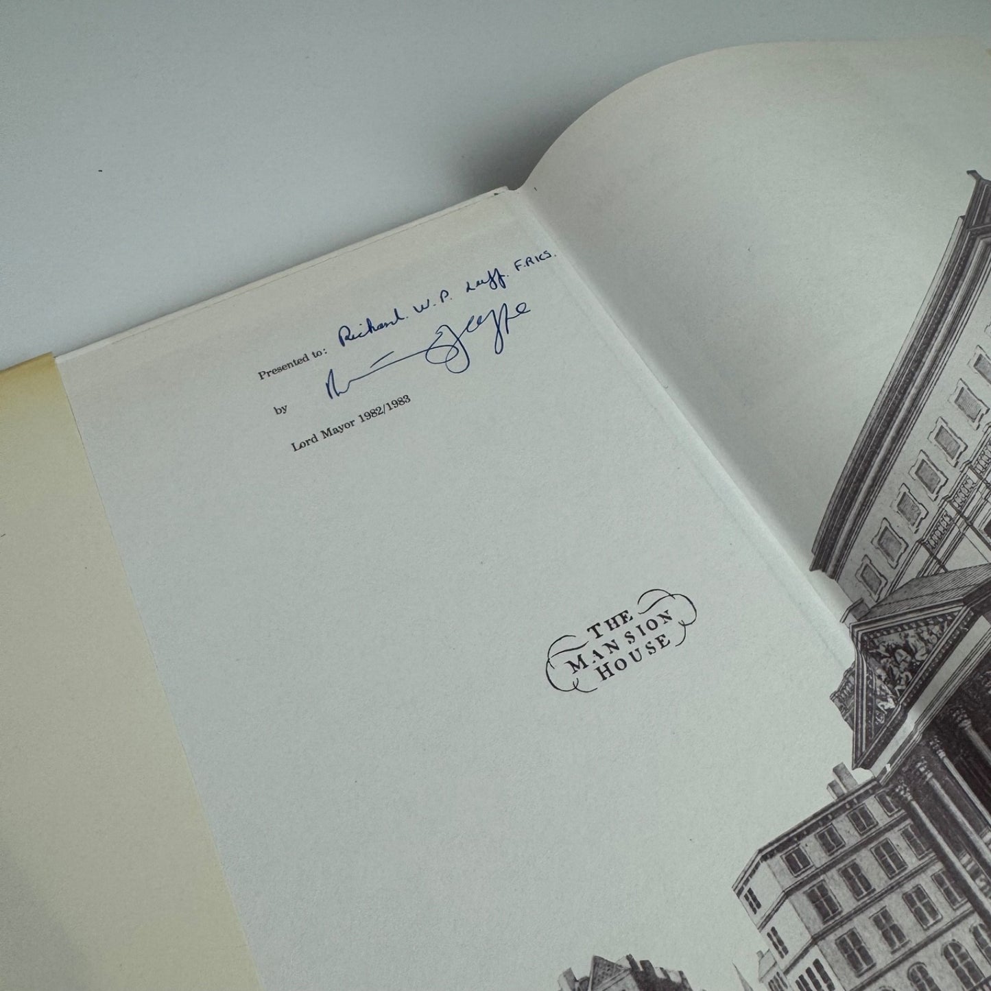 The Best of Britain. A souvenir publication Lord Mayor of London 1982/3 inscribed by Sir Anthony Jolliffee