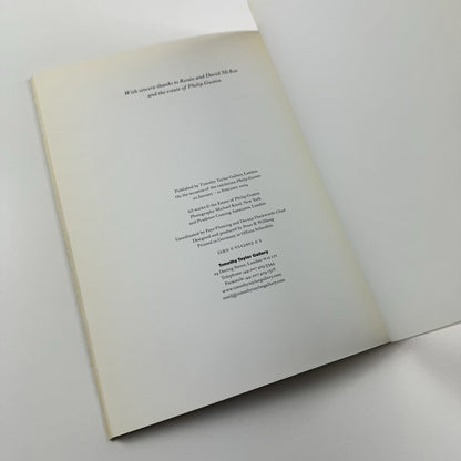 Philip Guston | Catalogue and lecture at  University of Minnesota | Editor Renée McKee | Timothy Taylor Gallery, 1978