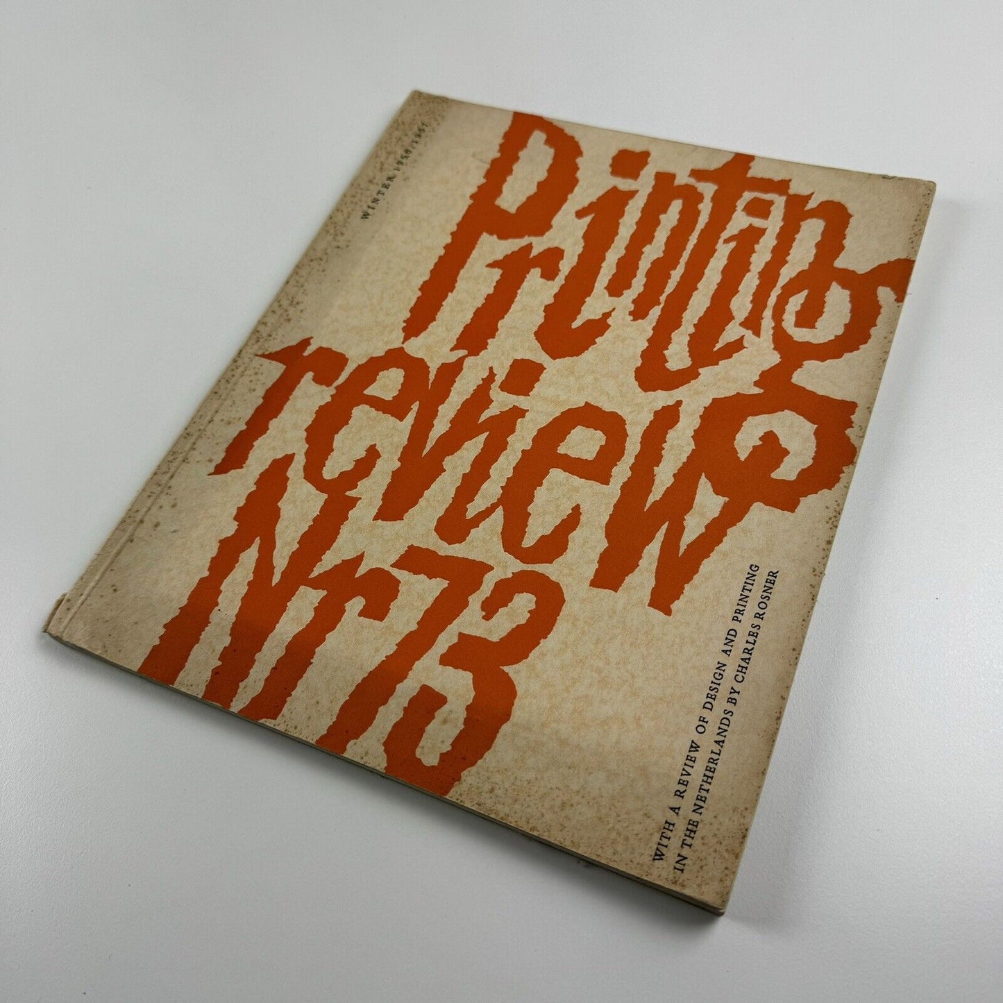 Printing Review No 37, Winter 1956/7 | Printing in the Netherlands | Charles Rosner