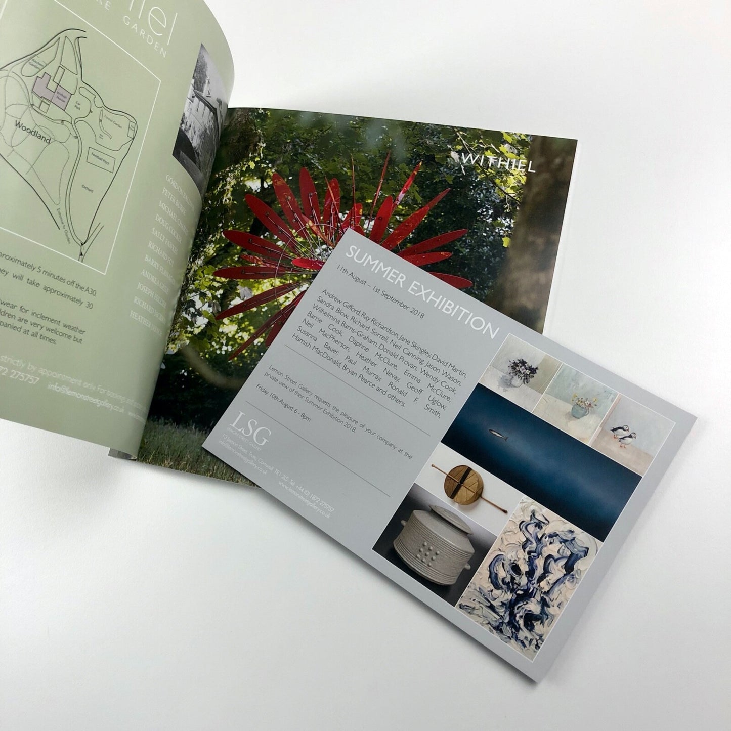Summer Exhibition 2018 catalogue | Lemon Street Gallery Truro