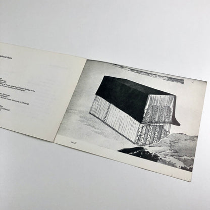 Gavin Robson – retrospective exhibition | Nottingham University Art Gallery card, 1977