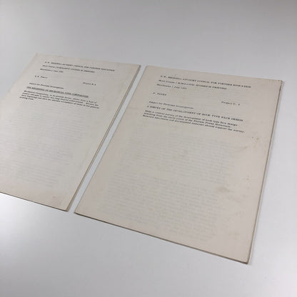 N.W. Regional Advisory Council / Scholastic Studies in Printing | June 1969