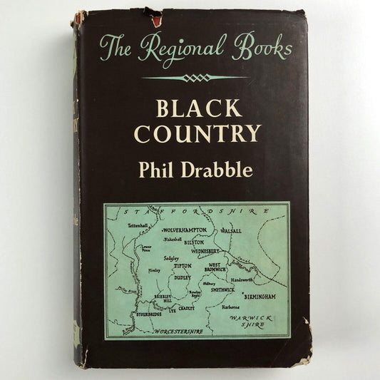 Black Country by Phil Drabble | The Regional Books series, 1952, including additional ephemera