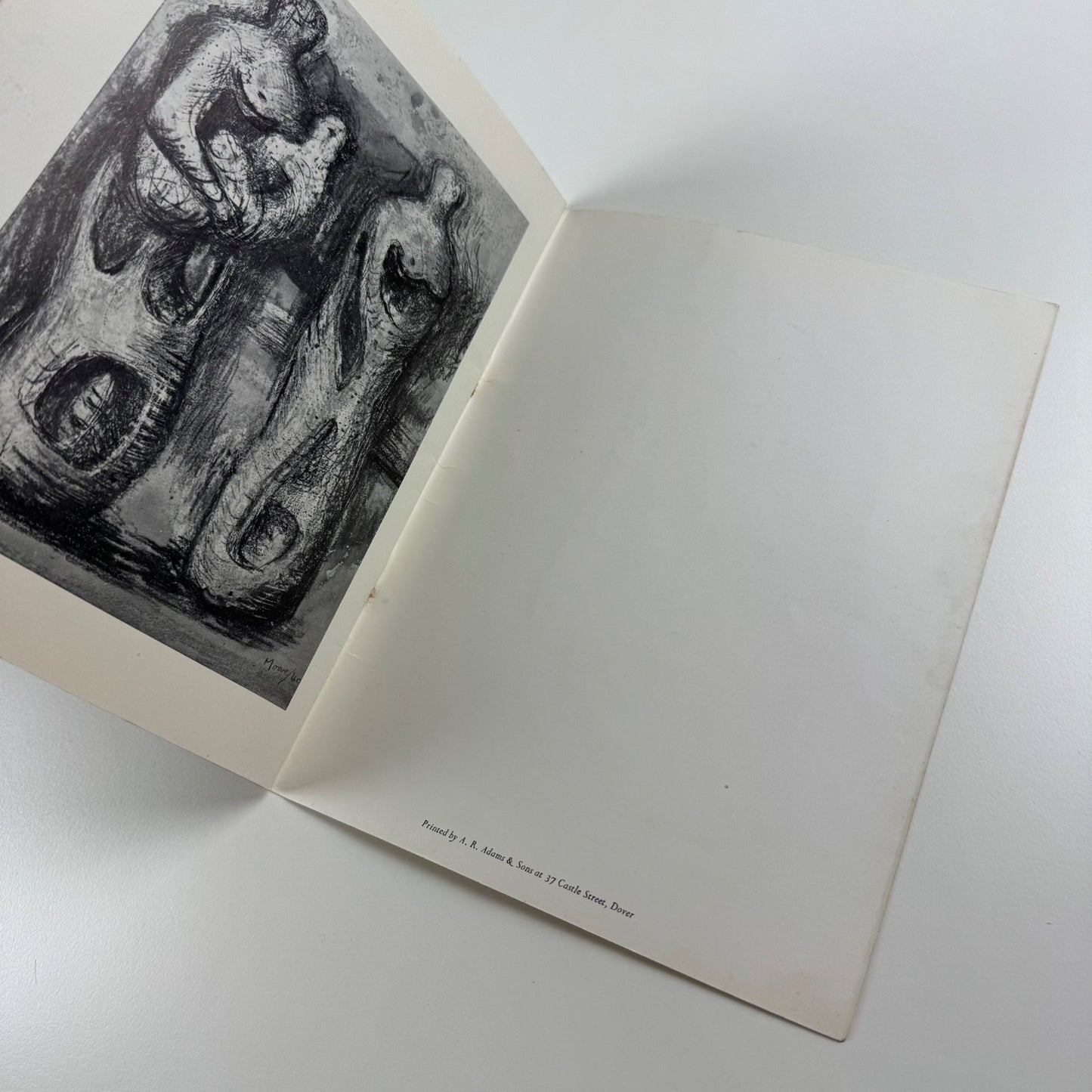 Henry Moore Sculpture and Drawings | City Art Gallery Plymouth, 1966