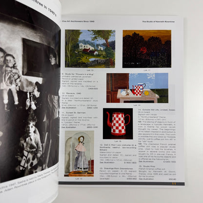 The studio of Kenneth Rowntree | auction catalogue Anderson & Garland 8 September 2009