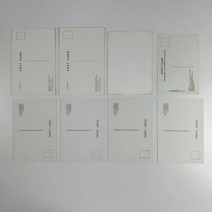 Five postcards relating to Tom Phillips including relating to A Humument