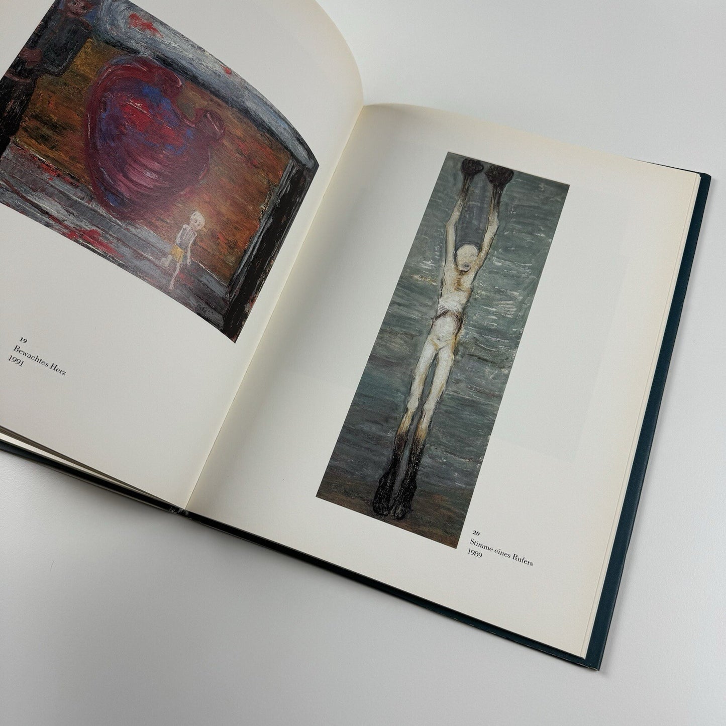 Gustav Kluge. Die Elemente - Die Künste | Edition Cantz, 1992 catalogue