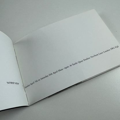 Ishbel Myerscough. A First View | Anthony Mould Contemporary, 1992