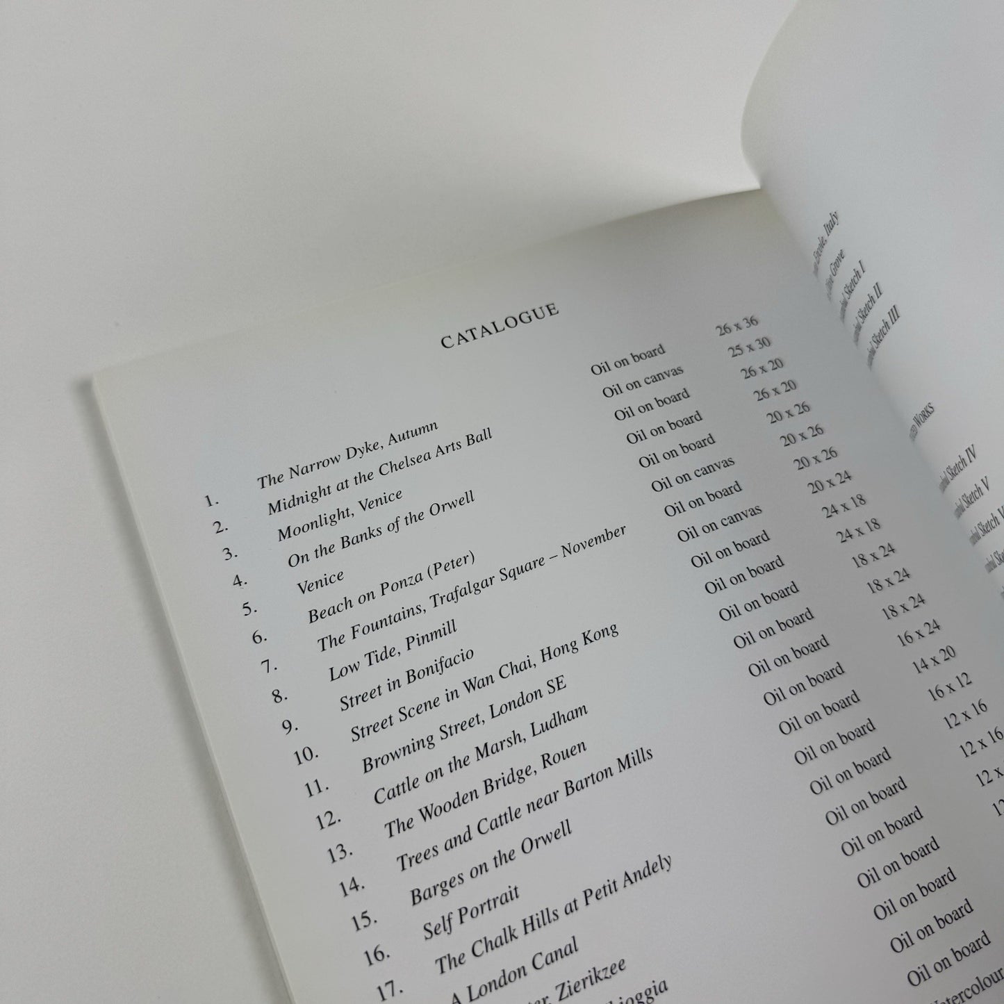 Edward Seago | Portland Gallery, London includes price list 2002