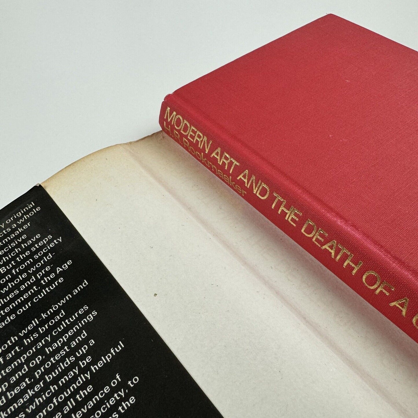 Modern Art and the Death of a Culture by H.R Rookmaaker | Inter-Varsity Press, 1971