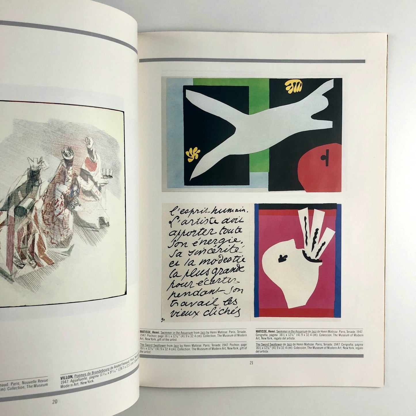 Modern Artists as Illustrators by Riva Castleman | MOMA New York catalogue, 1980
