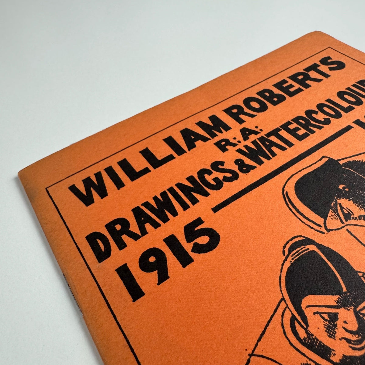 William Roberts Drawings & Watercolours 1915-1968 | d'Offay Couper, 1969 catalogue design by Gordon House