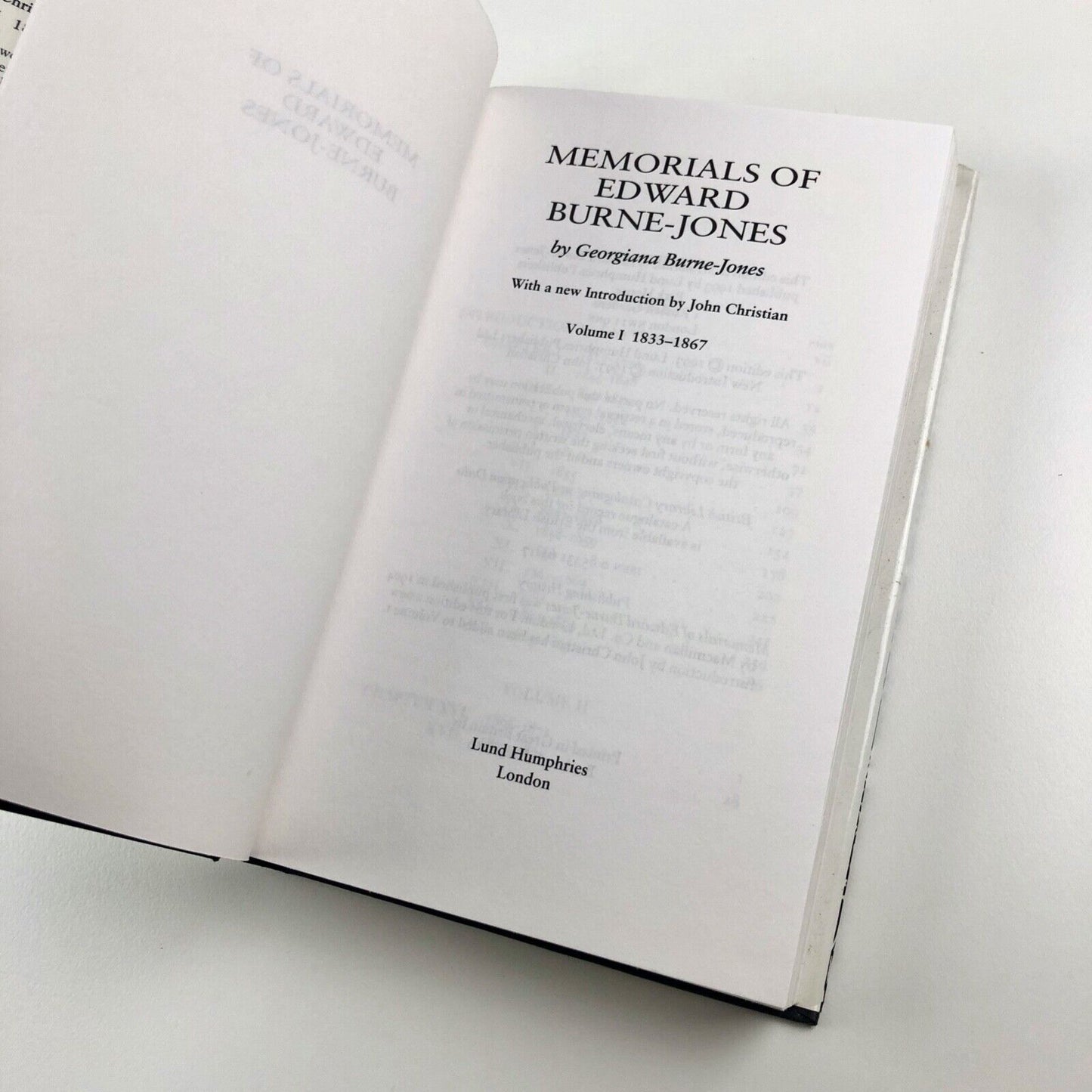 Memorials of Edward Burne-Jones by Georgina Burne-Jones | Volumes I and II 1993