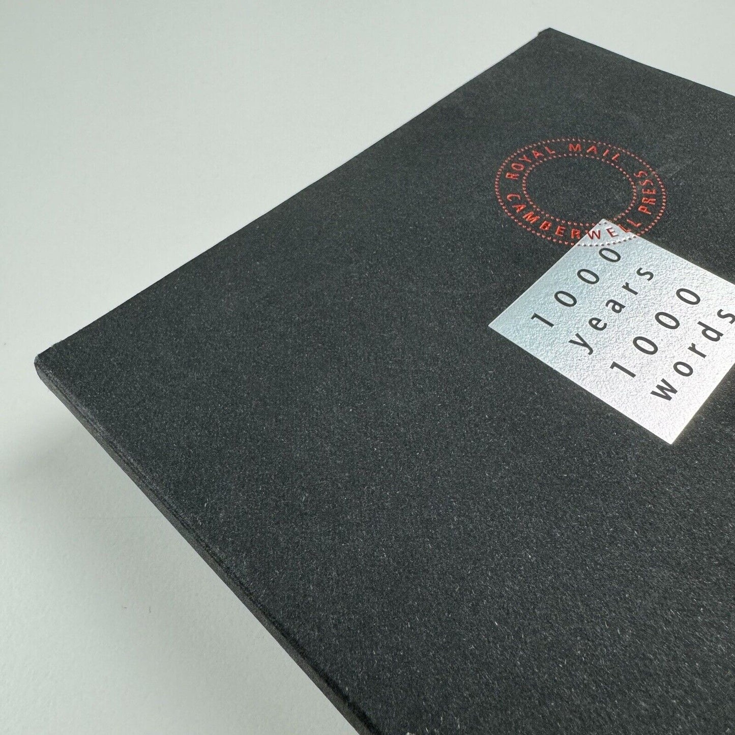 A thousand years A thousand words. A Celebration of the Royal Mail Millennium Stamps project by Michael Benson | The Camberwell Press, 1999