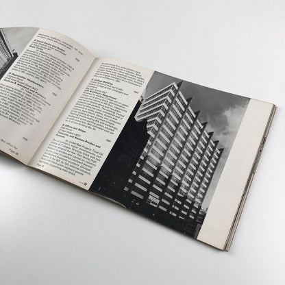 New Architecture of London. A Selection of Buildings since 1930 | Sam Lambert 1963