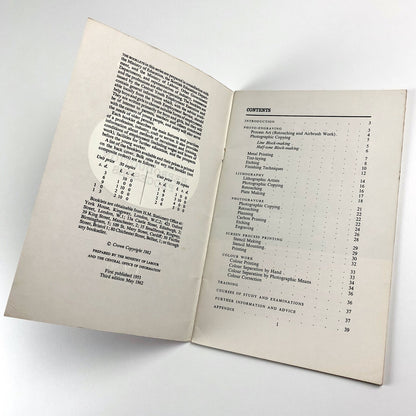 Printing in the Graphic Reproduction Process | Choice of Careers No.48, 1962