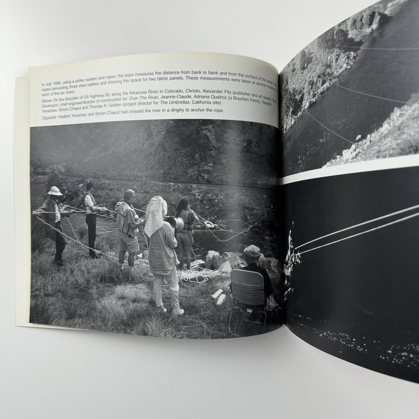 Christo and Jeanne-Claude. Over the River project for Arkansas River | Annely Juda catalogue