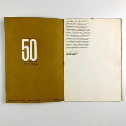 The Rockford – Fifty States of Art Exhibition 1965 | Rockford Art Association Burpee