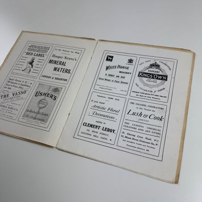 The Palace Theatre, London programme c.1915